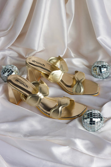 Bellini Heels Gilded Gold