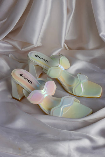 Bellini Heels Frosted White