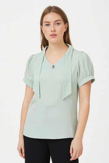 Tie Neck Top