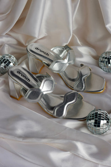 Bellini Heels Chic Silver