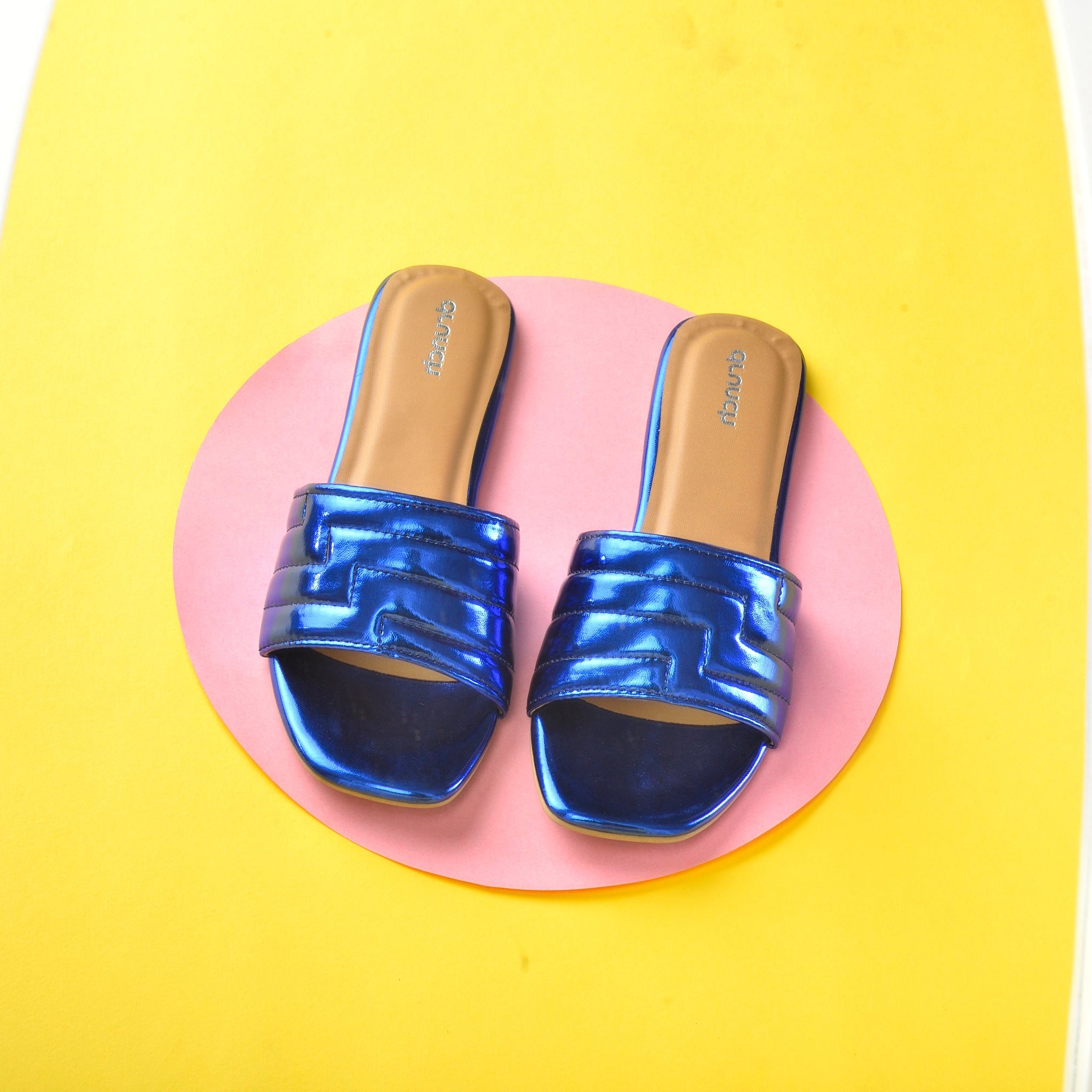 Cosmo Flats Metallic Blue
