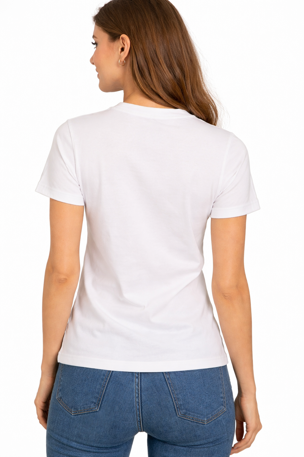 HC London Women Black & White Typography Printed 180 GSM T-Shirt