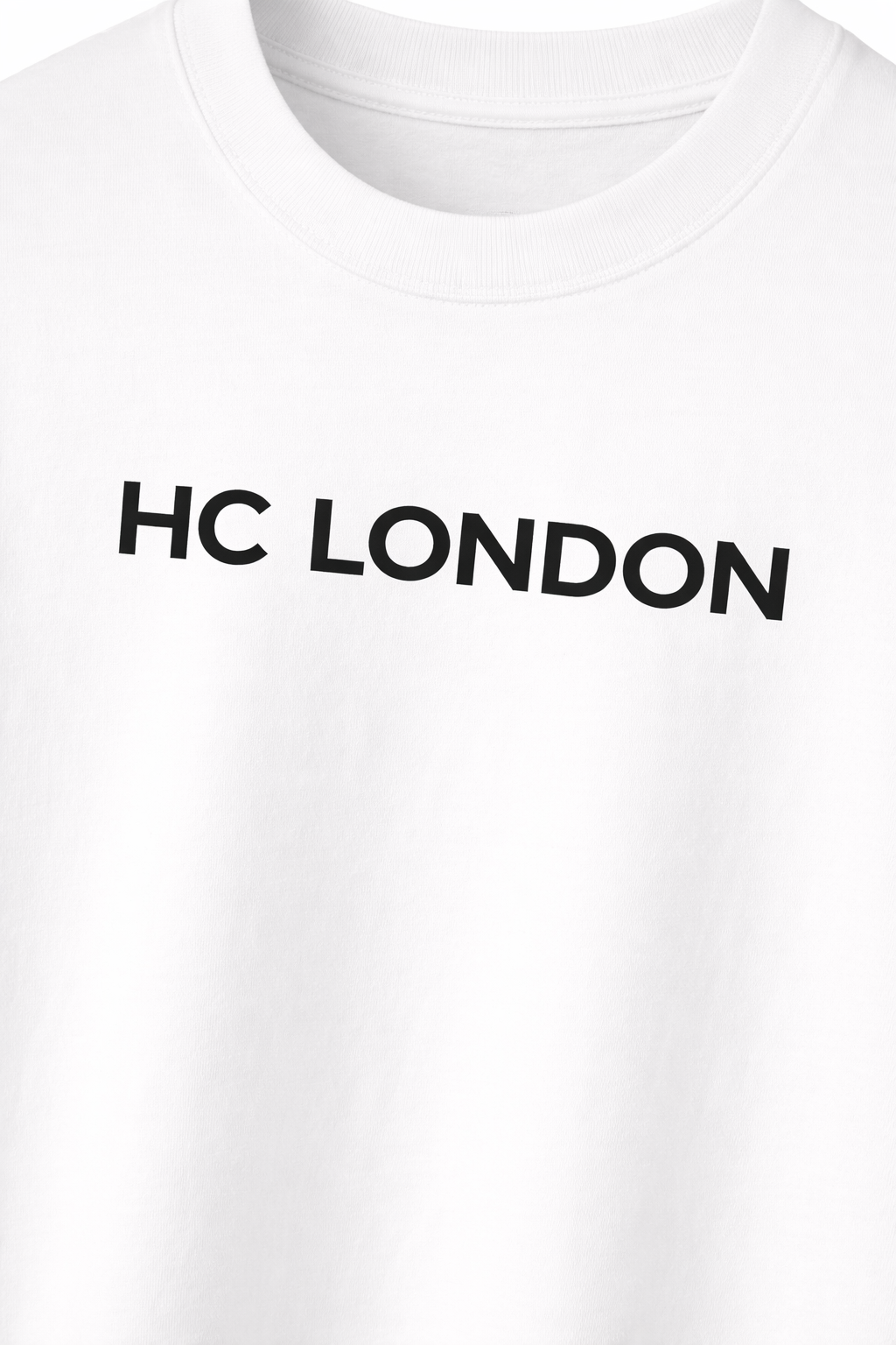 HC LONDON Premium 240 GSM 100% Cotton Oversized T-Shirt – Unisex Heavyweight Streetwear Tee for Men & Women